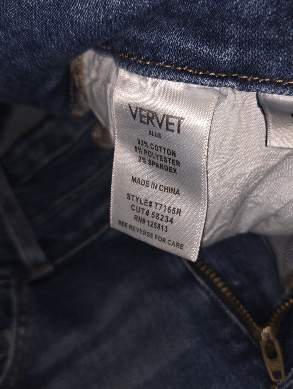 Vervet Blue Denim Jeans - Picture 4 of 7